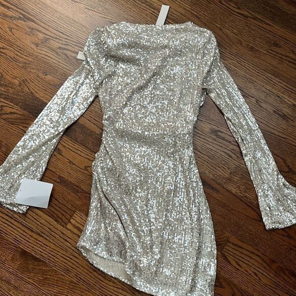 FOR LOVE & LEMONS TIA MINI DRESS Size XS - Picture 12 of 12